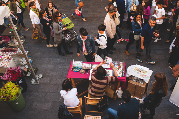 Joveguille in Lleida - Sant Jordi 2015