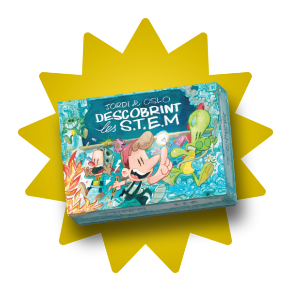 Caixa exemple del joc de cartes de Descobrint les STEM